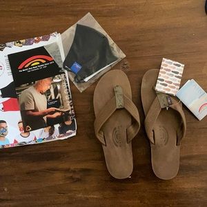 Brand new Rainbow sandals